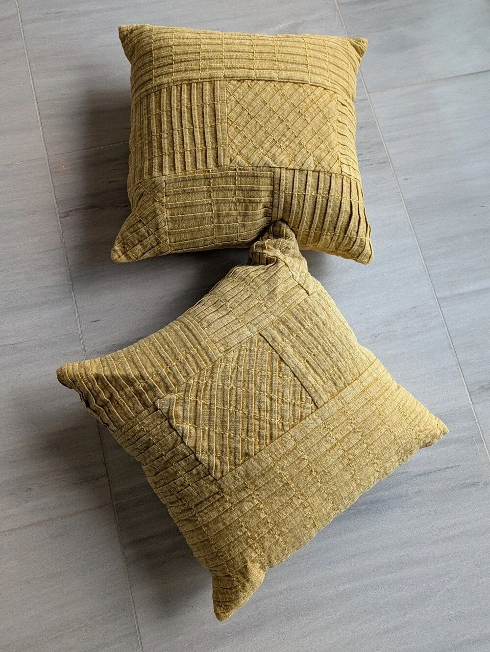 VILLA by CLASSIC HOME pintucked cotton pillows